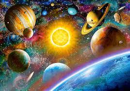 Space Planet Big Star Diamond Painting Kit - DIY